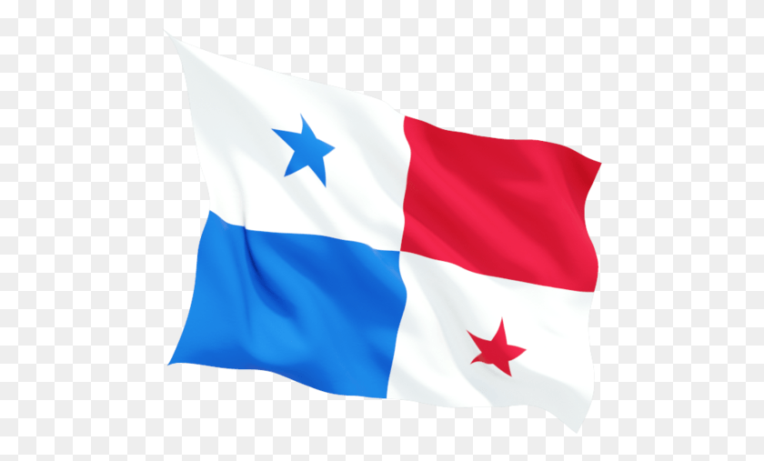 486x447 Panama Flag Clipart Bandera De Panama Ondeando, Symbol, American Flag HD PNG Download