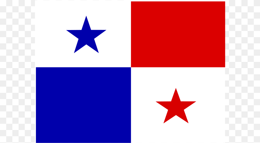 616x462 Panama Flag Transparent Images Flag, Star Symbol, Symbol Sticker PNG