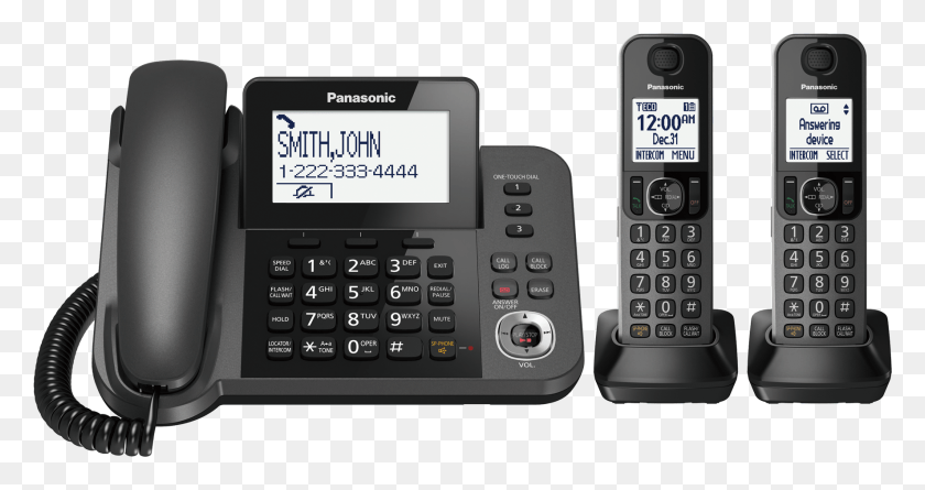 1772x875 Descargar Png Panasonic Kx, Electrónica, Teléfono, Teléfono Hd Png