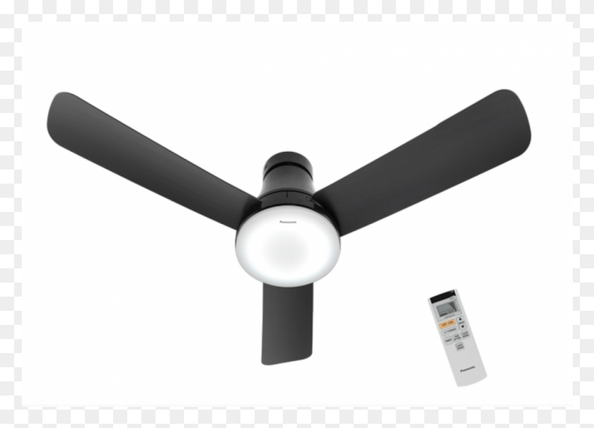 1000x700 Panasonic Led 3 Blade Ceiling Fan 48 Ceiling Fan, Appliance, Ceiling Fan, Light Fixture HD PNG Download