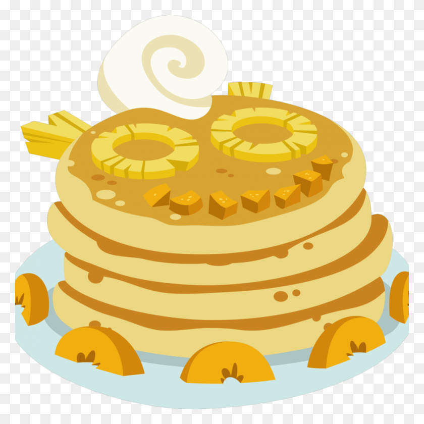 1024x1024 Pancake, Bread, Food, Birthday Cake HD PNG Download