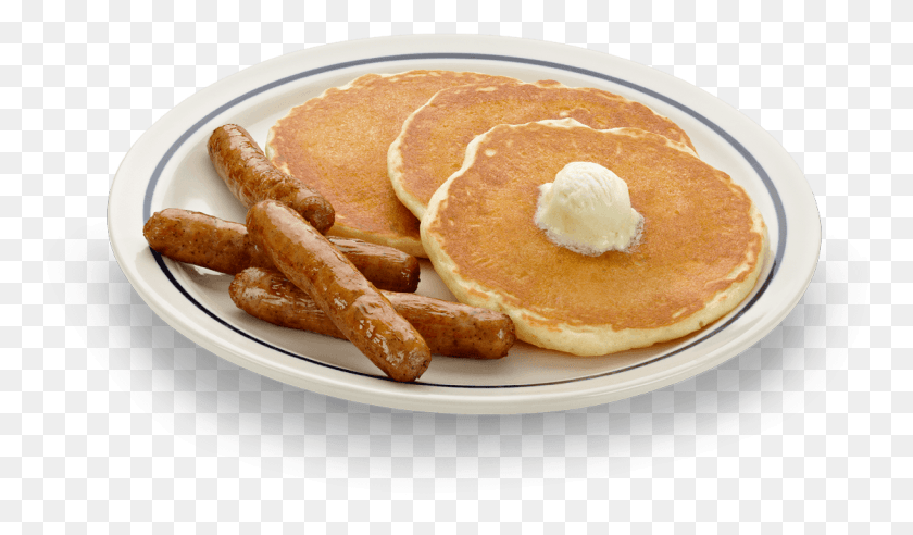 1119x620 Pancake Breakfast Pancakes And Sausage Links, Bread, Food, Dish HD PNG Download