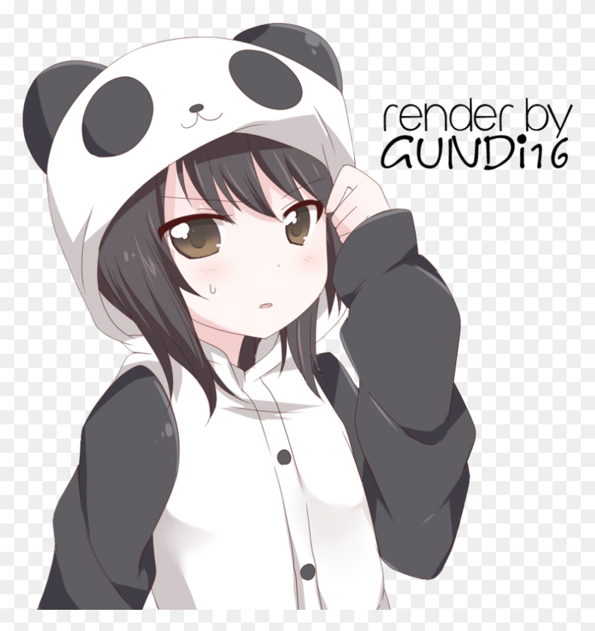 790x843 Panda Anime Anime Boy Kawaii Panda, Manga, Comics, Book HD PNG Download