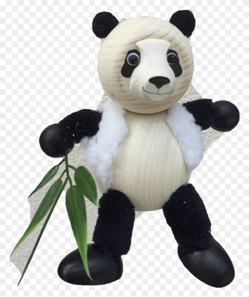 885x1069 Panda Bear Stuffed Toy, Plush, Mammal, Animal HD PNG Download