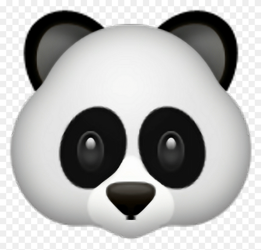 1024x976 Descargar Png Panda Emoji, Apple Panda Emoji Png