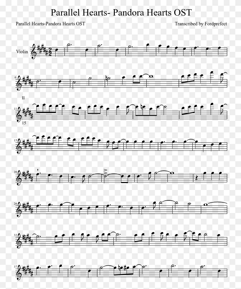 746x944 Pandora Hearts Opening Theme Lannister Always Pays His Debts Sheet Music, Gray, World Of Warcraft HD PNG Download
