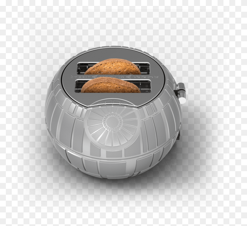 1301x1179 Pangea Brands 2 Slice Star Wars Death Star Toaster Barbecue Grill, Appliance, Helmet, Clothing HD PNG Download