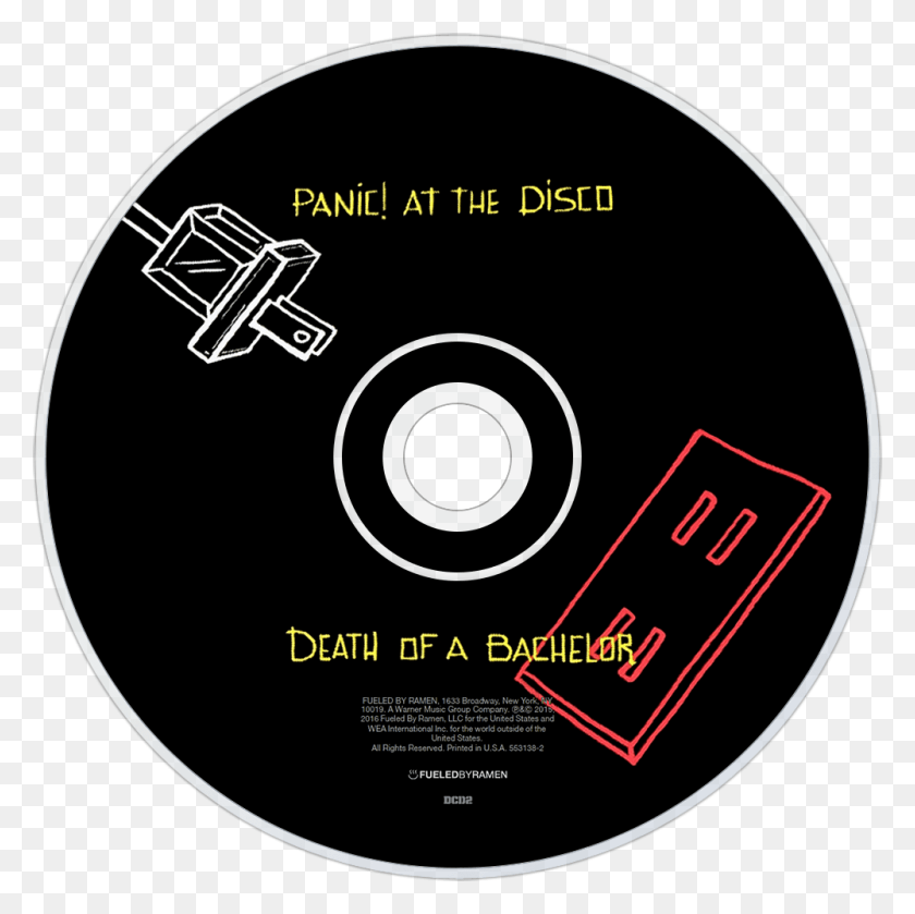 1000x1000 Panic At The Disco Death Of A Bachelor Cd Disc Image All My Friends We Re Glorious Cd, Disk, Dvd HD PNG Download