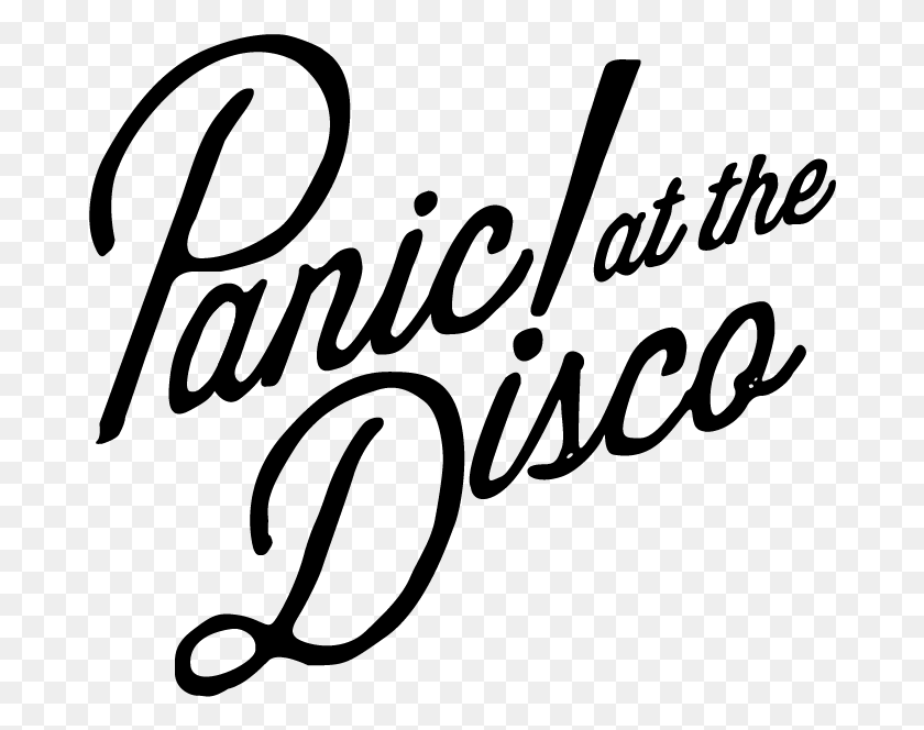 680x604 Panic At The Disco Panic At The Disco Writing, Gray, World Of Warcraft HD PNG Download