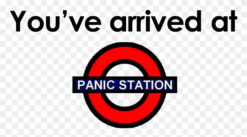 793x415 Panic Station Charing Cross Tube Station, Logo, Symbol, Trademark HD PNG Download