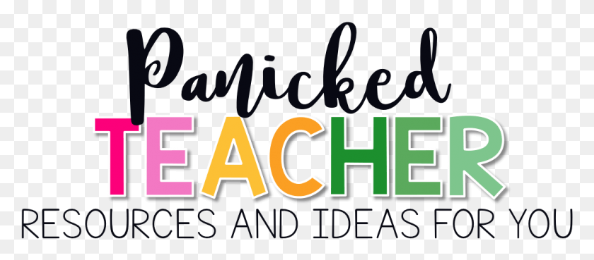 1008x400 Panicked Teacher39S Blog Panicked Words, Text, Label, Alphabet Descargar Hd Png