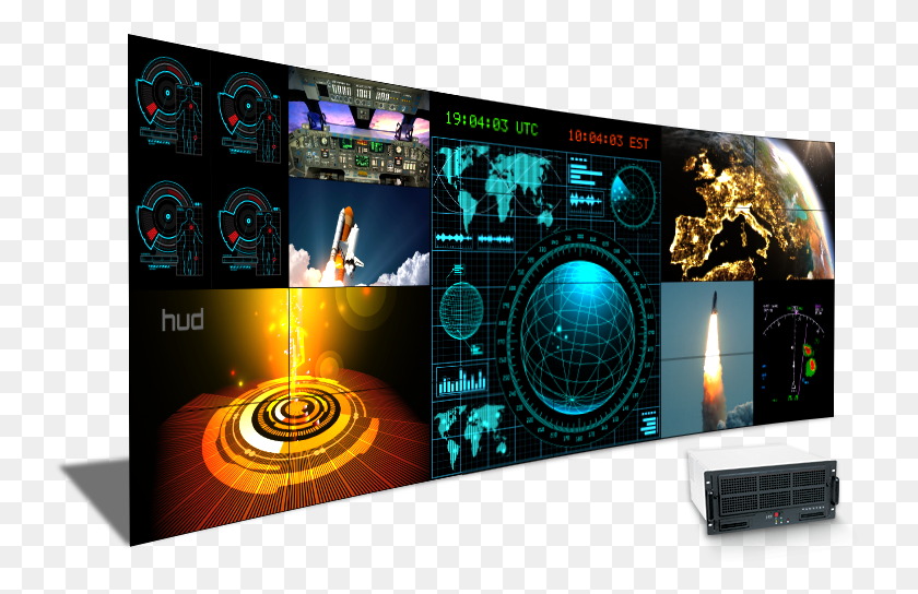744x484 Panotek Video Wall Controllers Suit All Types Of Display Electronics, Metropolis, City, Urban HD PNG Download