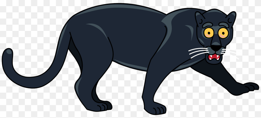 1920x872 Panther Clipart, Animal, Mammal, Wildlife, Kangaroo Sticker PNG