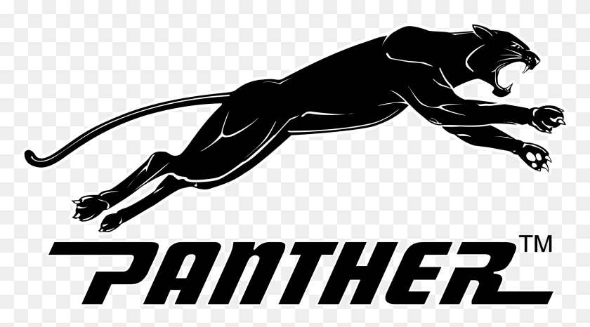 2357x1228 Panther Logo Transparent Isuzu Panther Logo Vector, Wildlife, Animal, Gun HD PNG Download