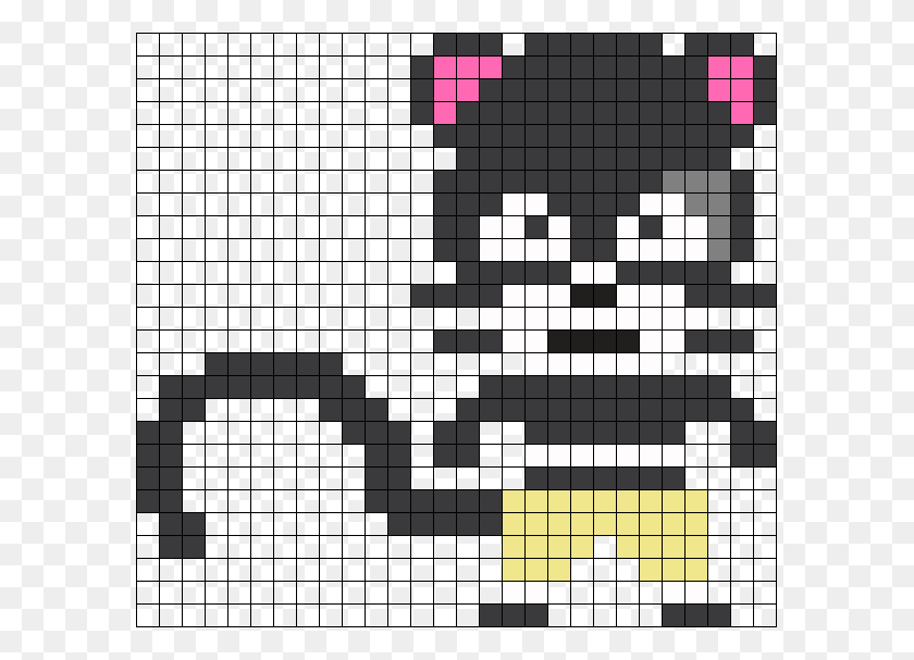 589x547 Pantherlilly Fairy Tail Perler Bead Pattern Bead Fairy Tail Perler Beads Pattern, Game, Crossword Puzzle HD PNG Download