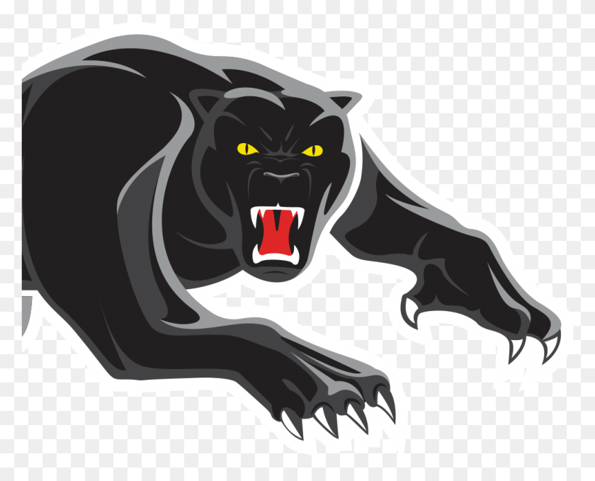 1029x817 Descargar Png Panthers Logo Rugby League Penrith Panthers Logo 2019, Mamíferos, Animales, La Vida Silvestre Hd Png