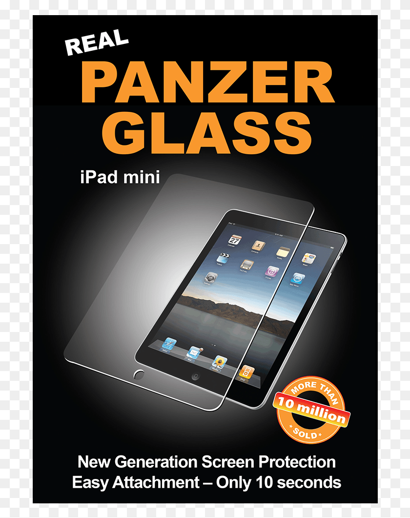 708x1001 Panzerglass Tablet Screen Protector Ipad Mini Apple Ipad, Mobile Phone, Phone, Electronics HD PNG Download