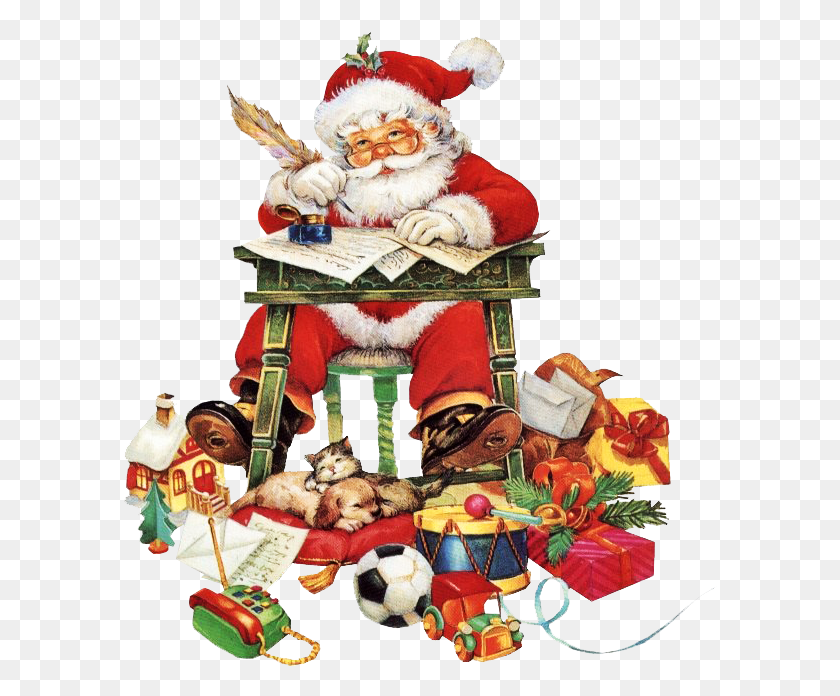 595x636 Papai Noel Em Imagens Christmas Day Gif, Performer, Plant, Nutcracker HD PNG Download