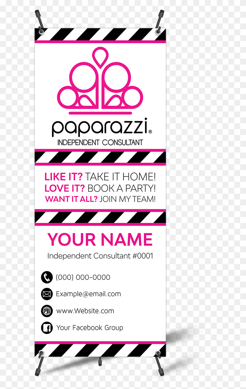 612x1266 Paparazzi Vertical Banner With X Banner Stand 2.5 X 8 Vertical Banner, Text, Advertisement, Poster HD PNG Download
