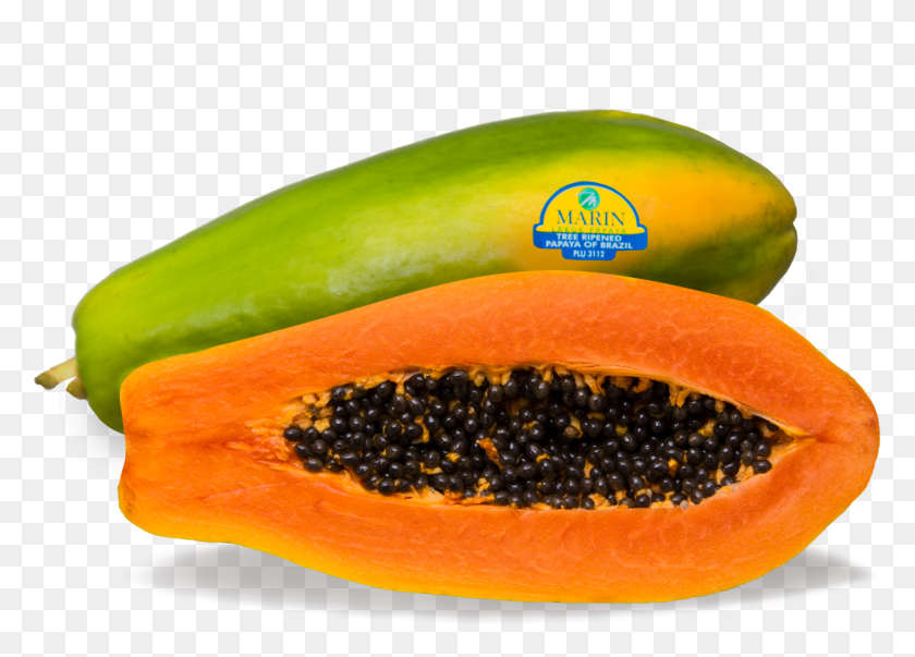 1219x850 Papaya, Plant, Fruit, Food HD PNG Download