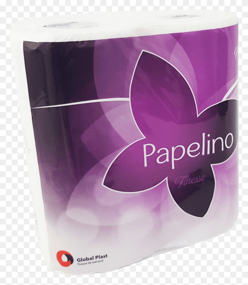 850x987 Papelino Finesse Kitchen Towels 50 Sheets 2 Plies Box, Plant, Paper, Purple HD PNG Download