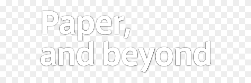 582x219 Paper And Beyond Beige, Text, Alphabet, Word HD PNG Download