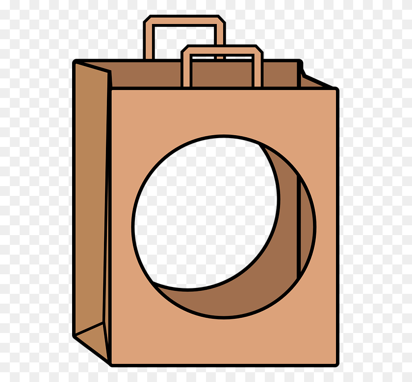 545x720 Paper Bag Bag Hole Brown Hole Clipart, Shooting Range, Wood HD PNG Download