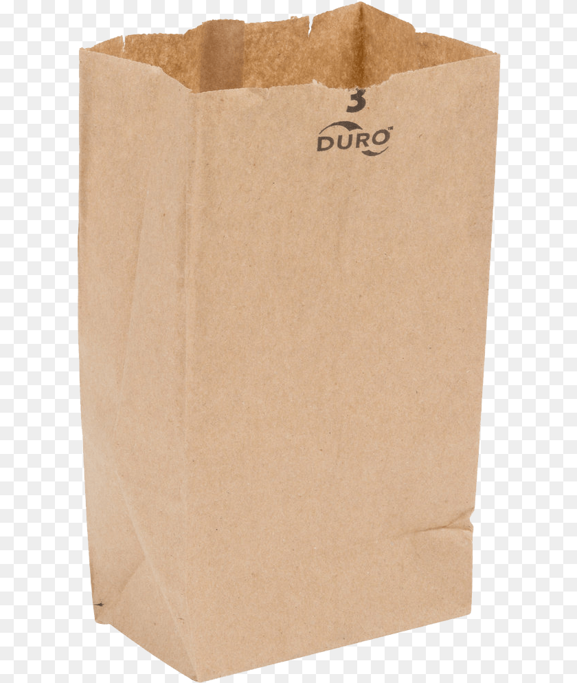 617x993 Paper Bag Duro Bag Duro 3 Lb Brown Paper Bag, Box, Cardboard, Carton PNG