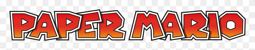 1462x198 Paper Mario Paper Mario Logo, Number, Symbol, Text HD PNG Download