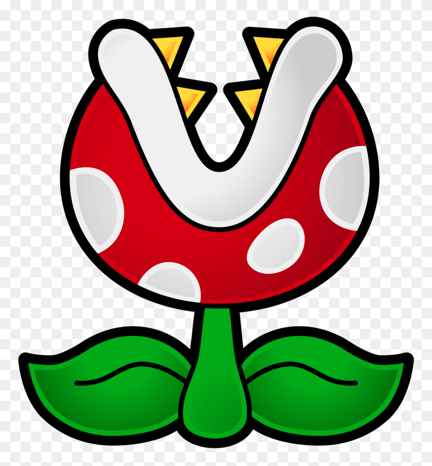 1192x1295 Paper Mario Super Mario Piranha Plant Svg, Symbol, Logo, Trademark HD PNG Download