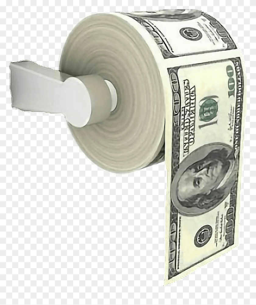 1024x1236 Бумажный Стикер Деньги Туалетная Бумага, Доллар Hd Png Скачать