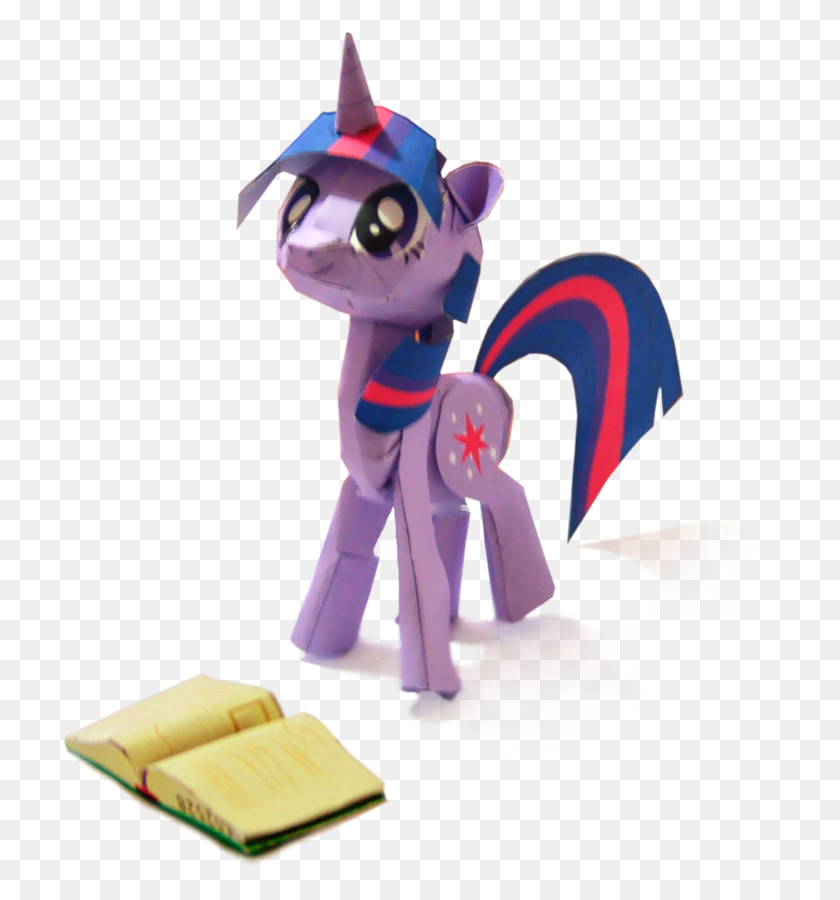 717x840 Papercraft Twilight Sparkle Papercraft My Little Pony Twilight, Toy, Sweets, Food HD PNG Download