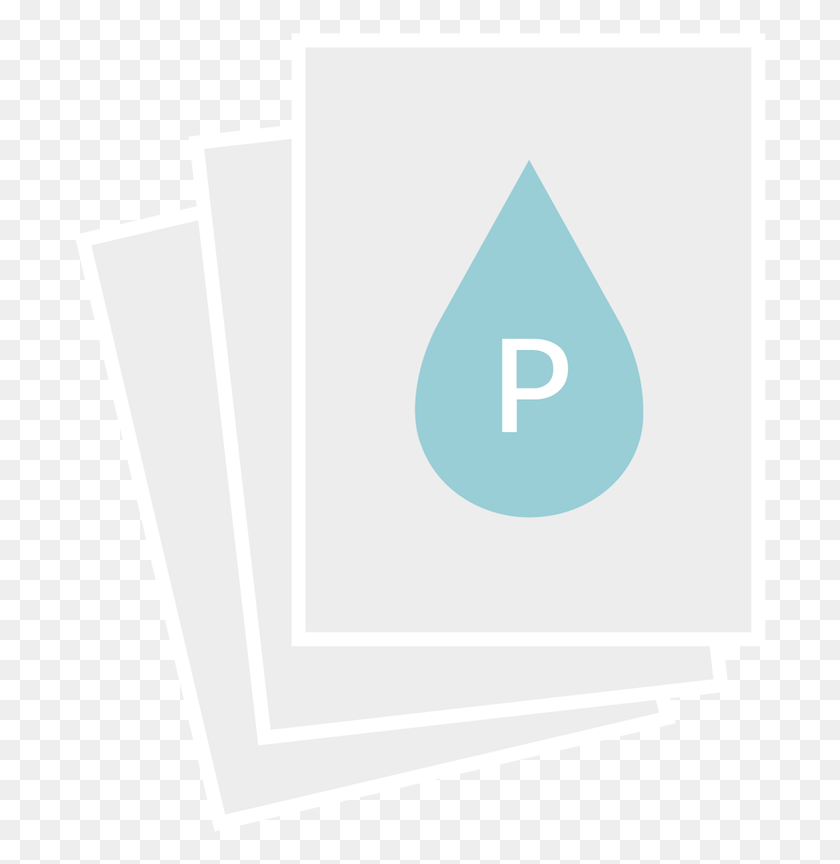 697x804 Paperdrop Logo Triangle, Text, Paper HD PNG Download