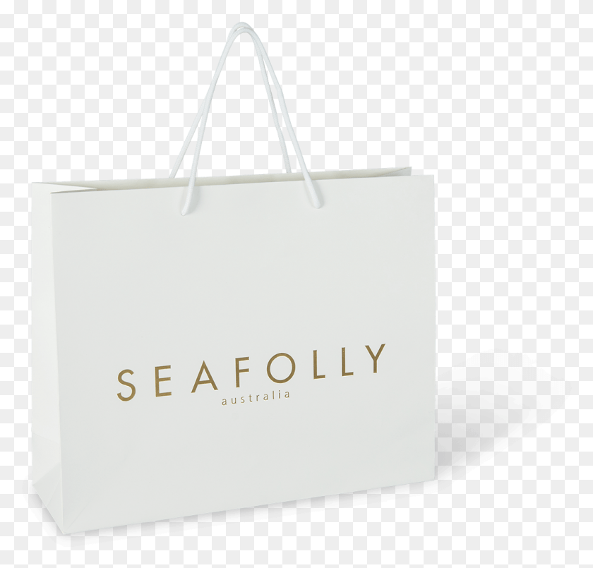 1060x1013 Paperpak Gallery Seafolly Branded Paper Bag With Rope, Shopping Bag, Tote Bag HD PNG Download