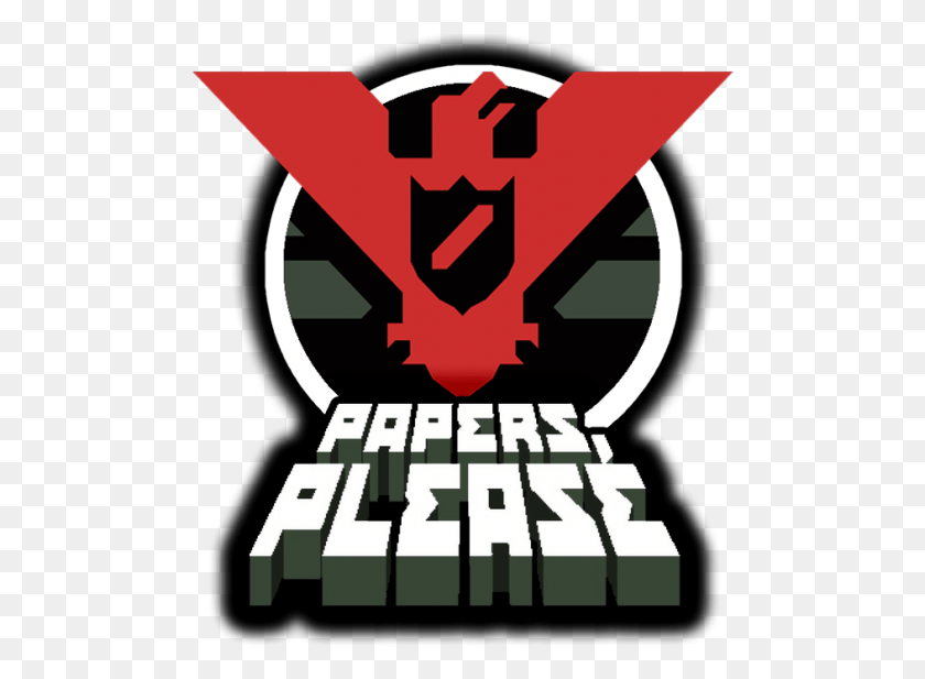 494x557 Papers Please Paper Please, Poster, Advertisement, Symbol HD PNG Download