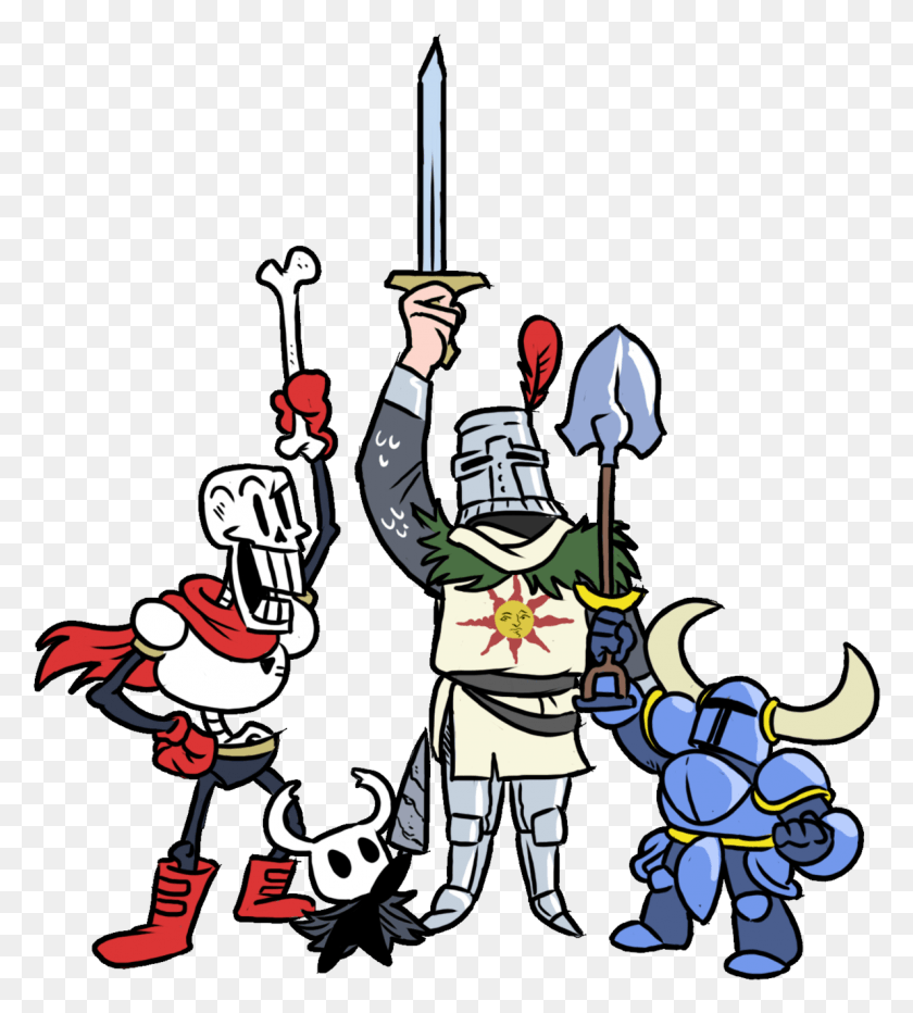 1189x1330 Papyrus Utundertale Personazhi Shovel Knight Y Hollow Knight, Persona, Humano, Cascanueces Hd Png