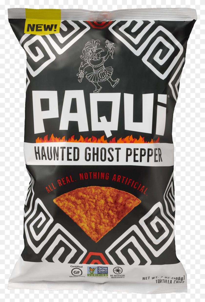 3539x5331 Paqui Gluten Free Haunted Ghost Pepper Tortilla Chips HD PNG Download