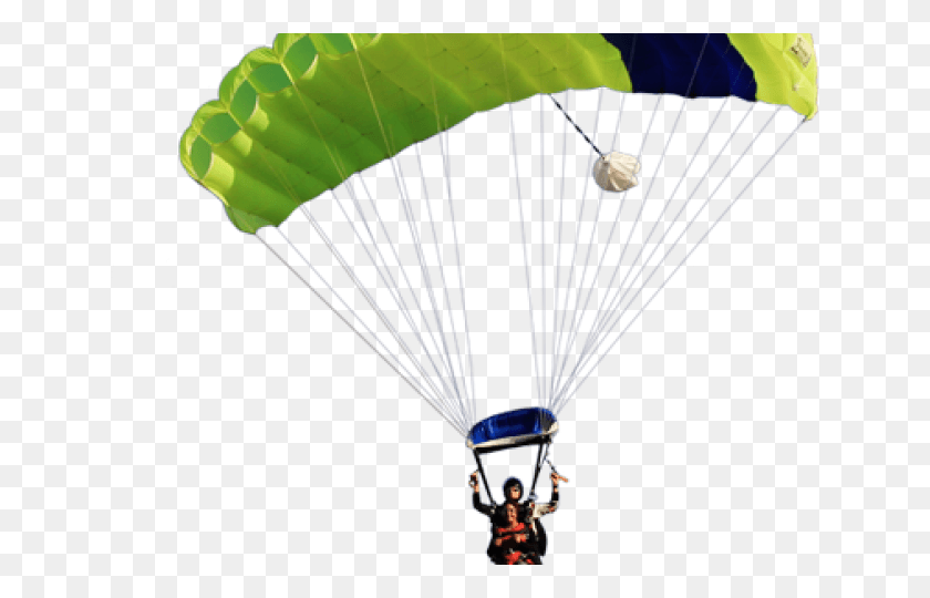 640x480 Parachute Clipart Transparent Background Parachute, Person, Human HD PNG Download