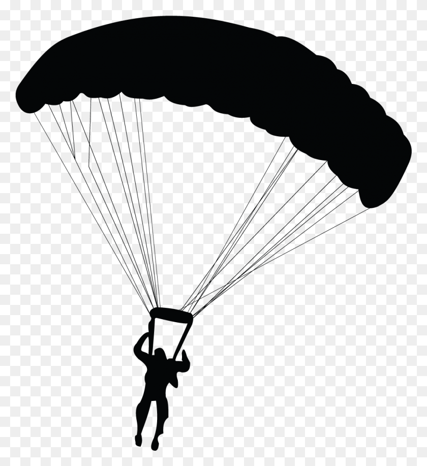 1051x1155 Paracaídas Png / Paracaidista Hd Png