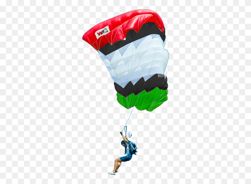 292x558 Parachuting, Person, Human, Parachute HD PNG Download