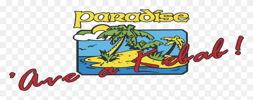 2191x765 Логотип Paradise Ave A Kebab С Прозрачным Дизайном, На Открытом Воздухе, Еда, Еда Png Скачать