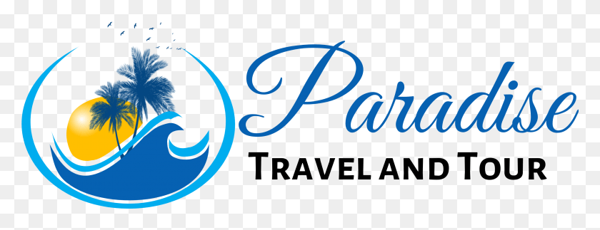3017x1021 Paradise Travel And Tours, Text, Calligraphy, Handwriting HD PNG Download