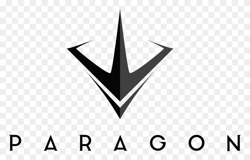 4272x2626 Descargar Png Paragon Logo Paragon Logo Epic Games, Cruz, Símbolo, Flecha Hd Png