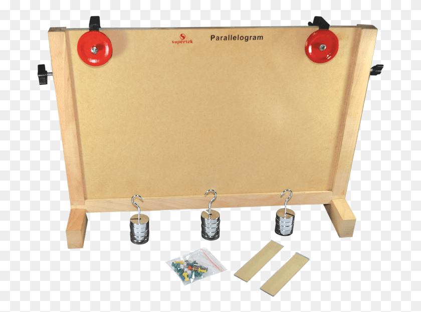 693x562 Parallelogram Of Force Apparatus Plywood, Box, White Board, Scroll HD PNG Download