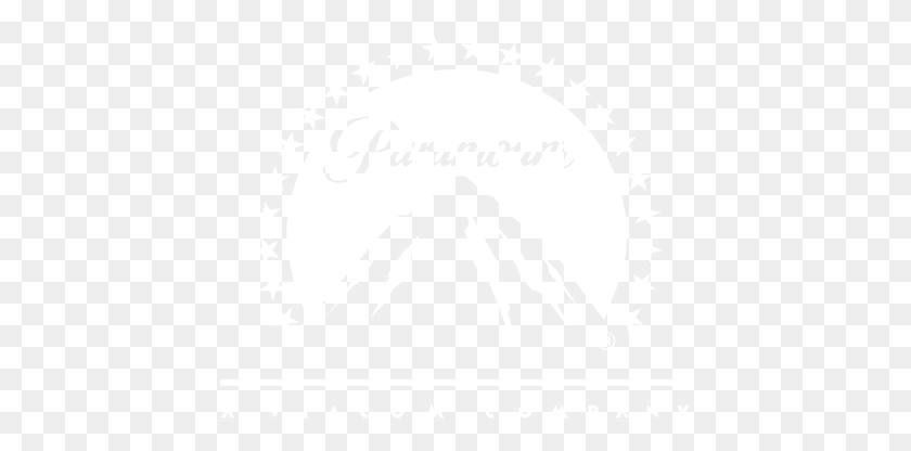 437x356 Descargar Png Paramount Logo Paramount Pictures Logotipo Blanco, Símbolo, Marca Registrada, Texto Hd Png