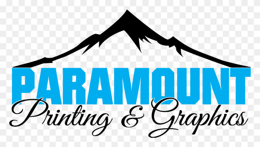 808x432 Paramount Printing And Graphics Logo, Word, Texto, Símbolo Hd Png