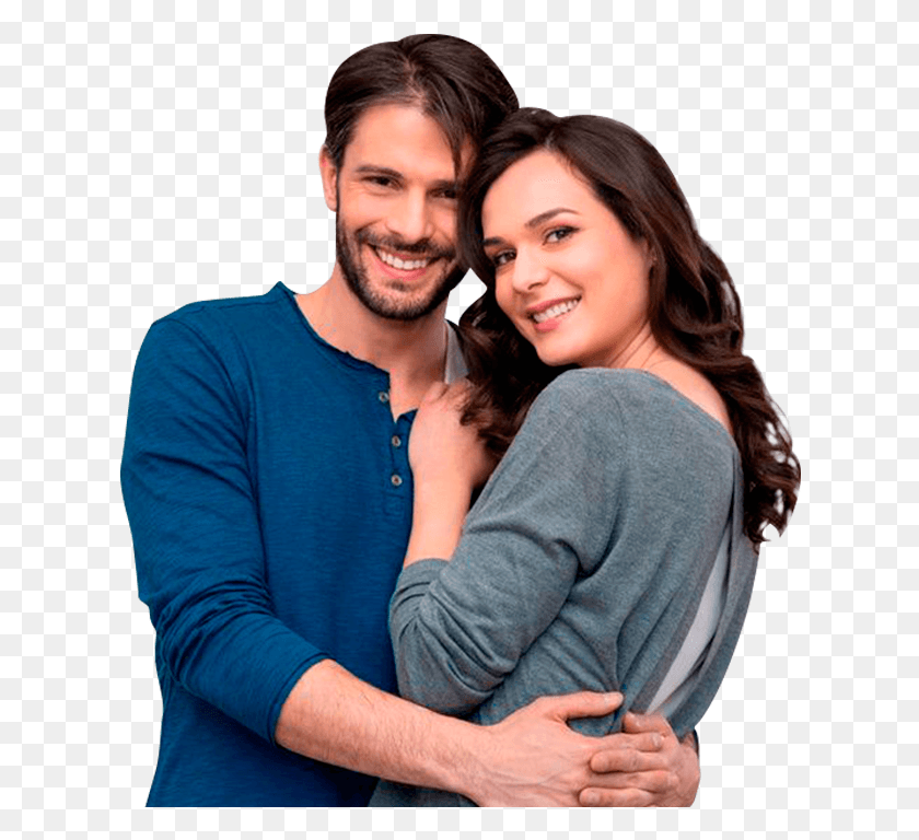624x708 Pareja De Enamorados Happy Couple, Hug, Person, Human HD PNG Download