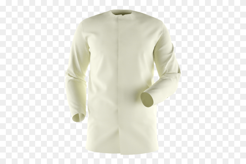 400x499 Parent Directory White Coat, Clothing, Apparel, Sleeve Descargar Hd Png