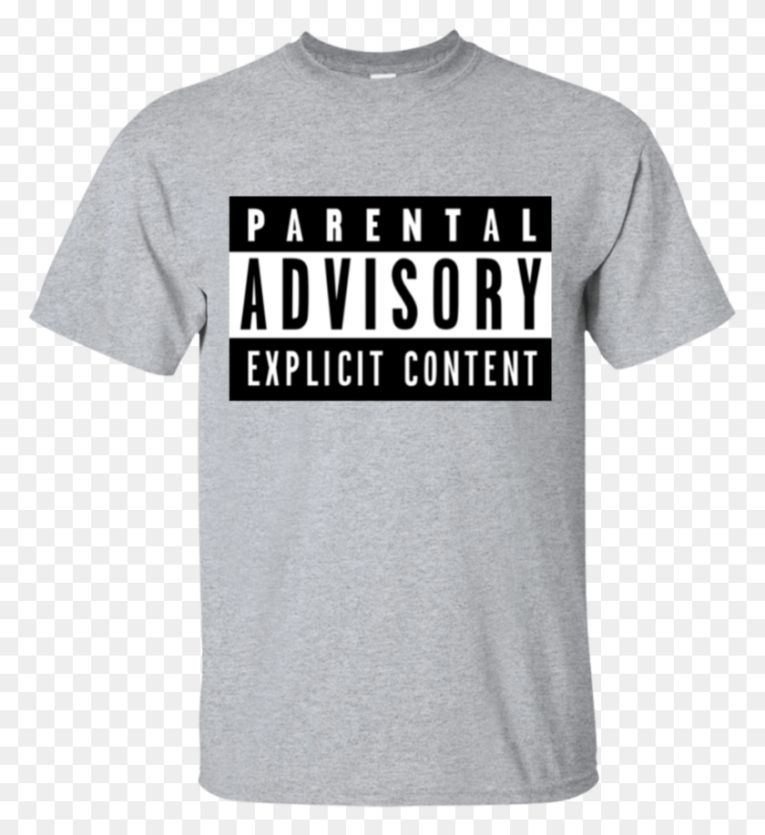 922x1014 Parental Advisory White, Clothing, Apparel, T-shirt HD PNG Download