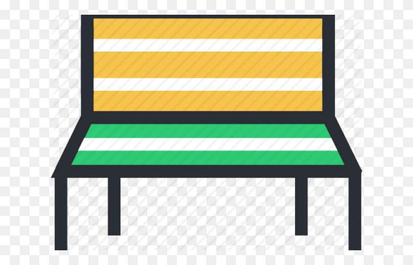 640x480 Park Bence Clipart Long Chair Chair, Furniture, Bench, Park Bench HD PNG Download